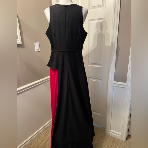 Full Length Colour Block Dress - Picture 2 of 8